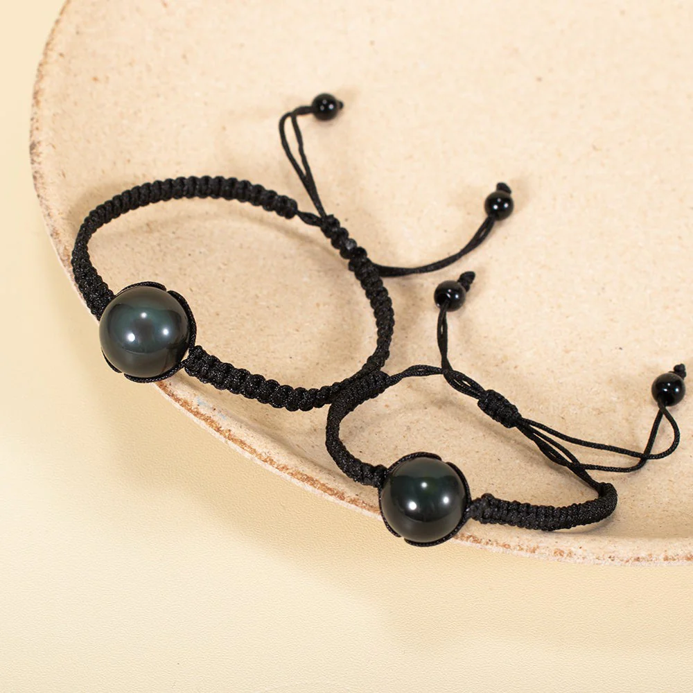 Rainbow Obsidian Lucky Bracelet - Image 6