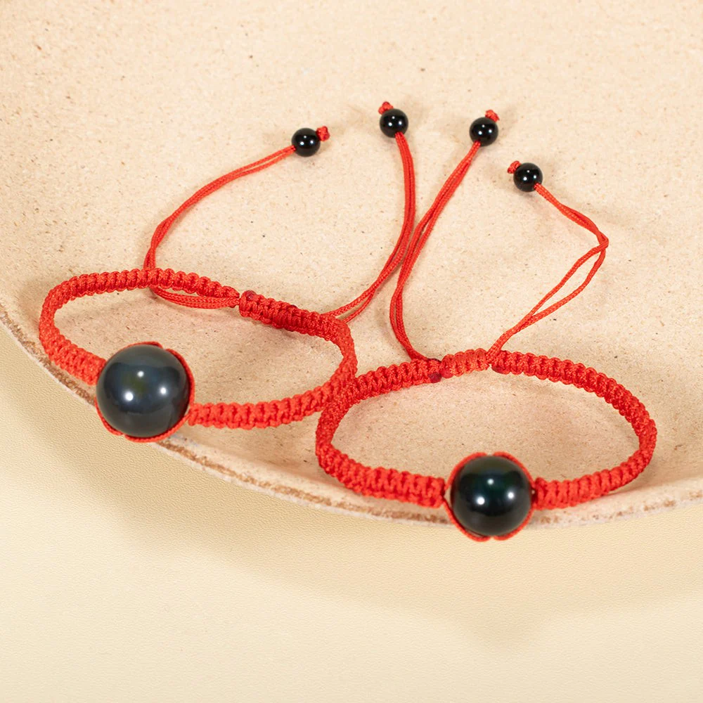 Rainbow Obsidian Lucky Bracelet - Image 7
