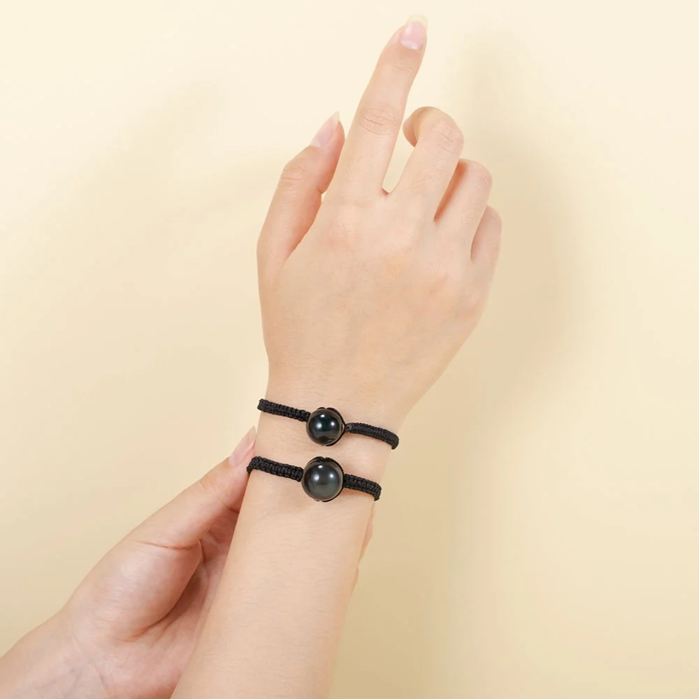 Rainbow Obsidian Lucky Bracelet - Image 8