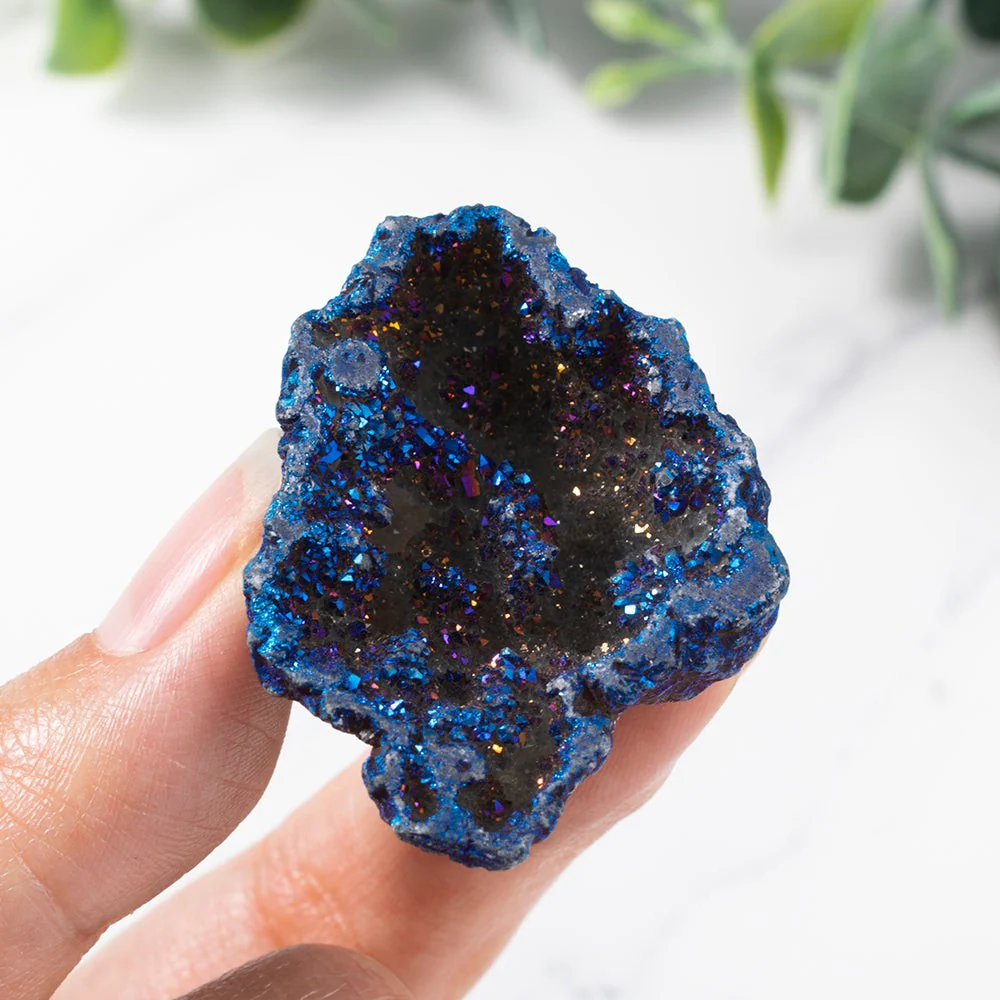 Rainbow Titanium Quartz Cluster - Image 6