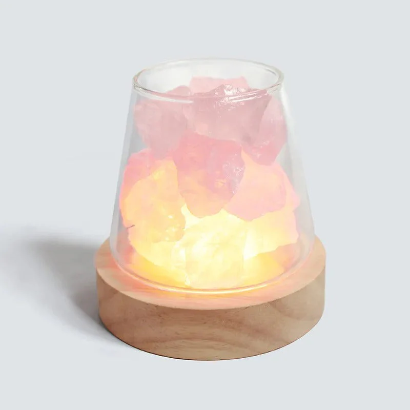 Raw Gemstone Essential Oil Diffuser With Light - Image 14