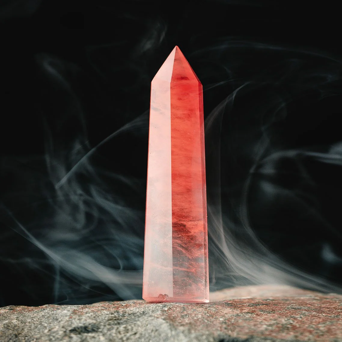 Red Quartz Crystal - Image 5