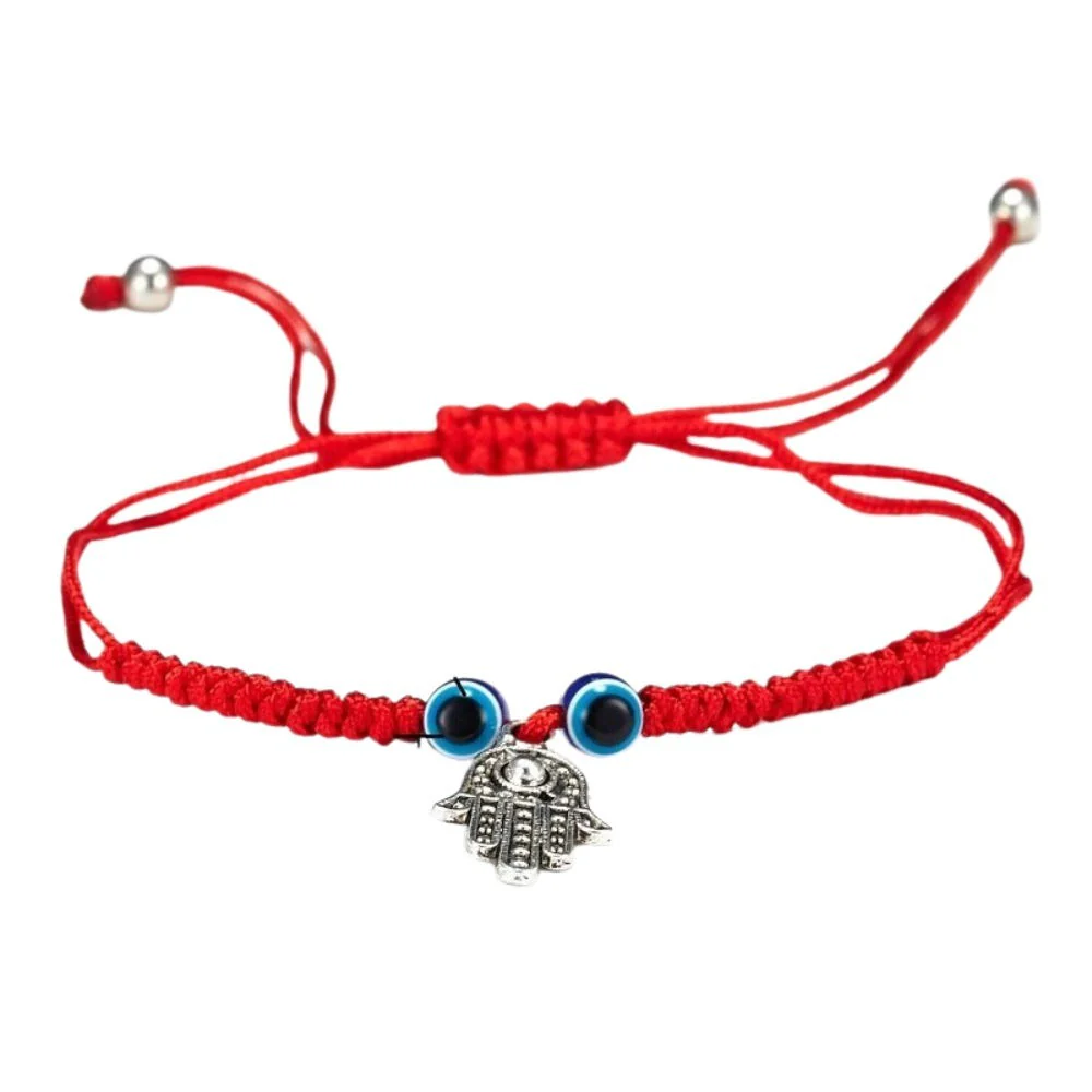 Red String Hamsa Hand Bracelet - Image 2