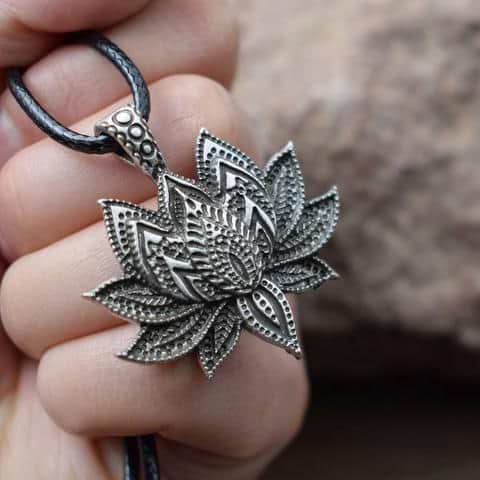 Renewal Lotus Flower Necklace - Image 5