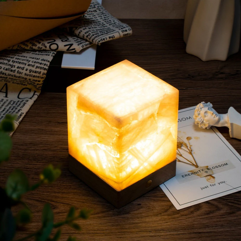 Rose Quartz Compassion Lamp - Image 2