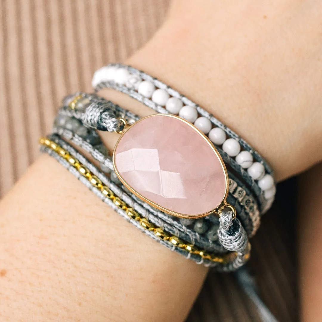 Rose Quartz Lover Bracelet - Image 3