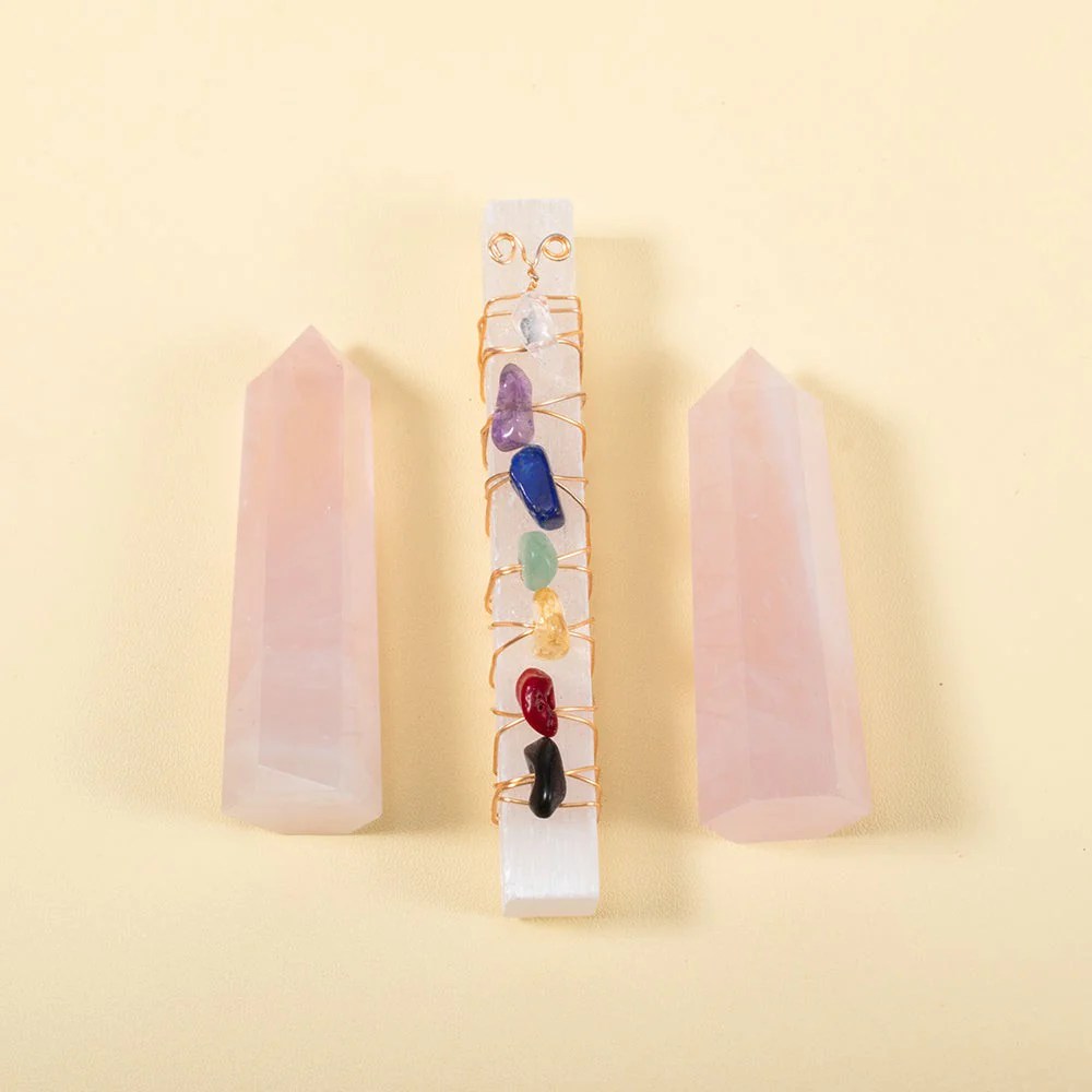Rose Quartz Love Energy Crystal Set - Image 4