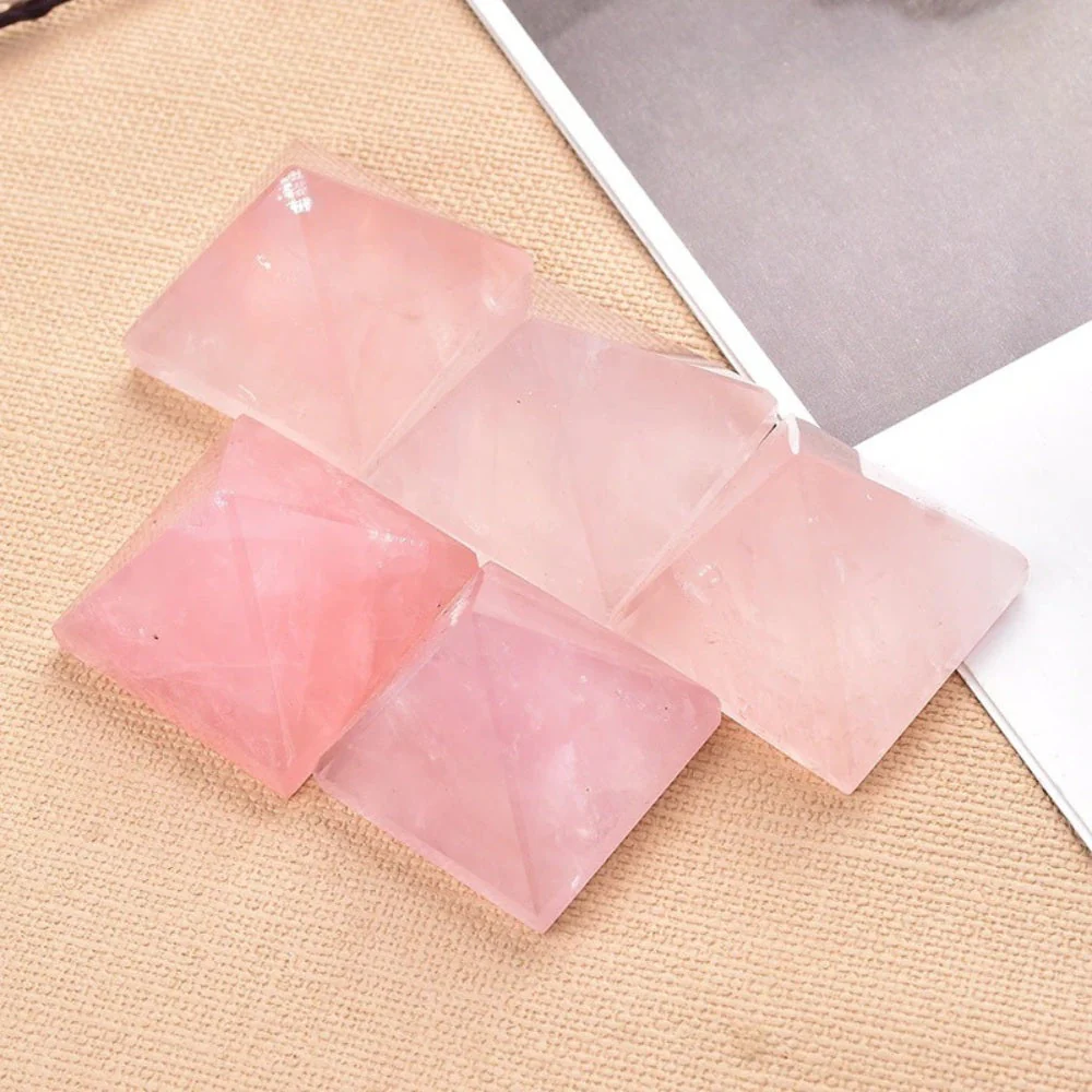 Rose Quartz Love Energy Pyramid - Image 4