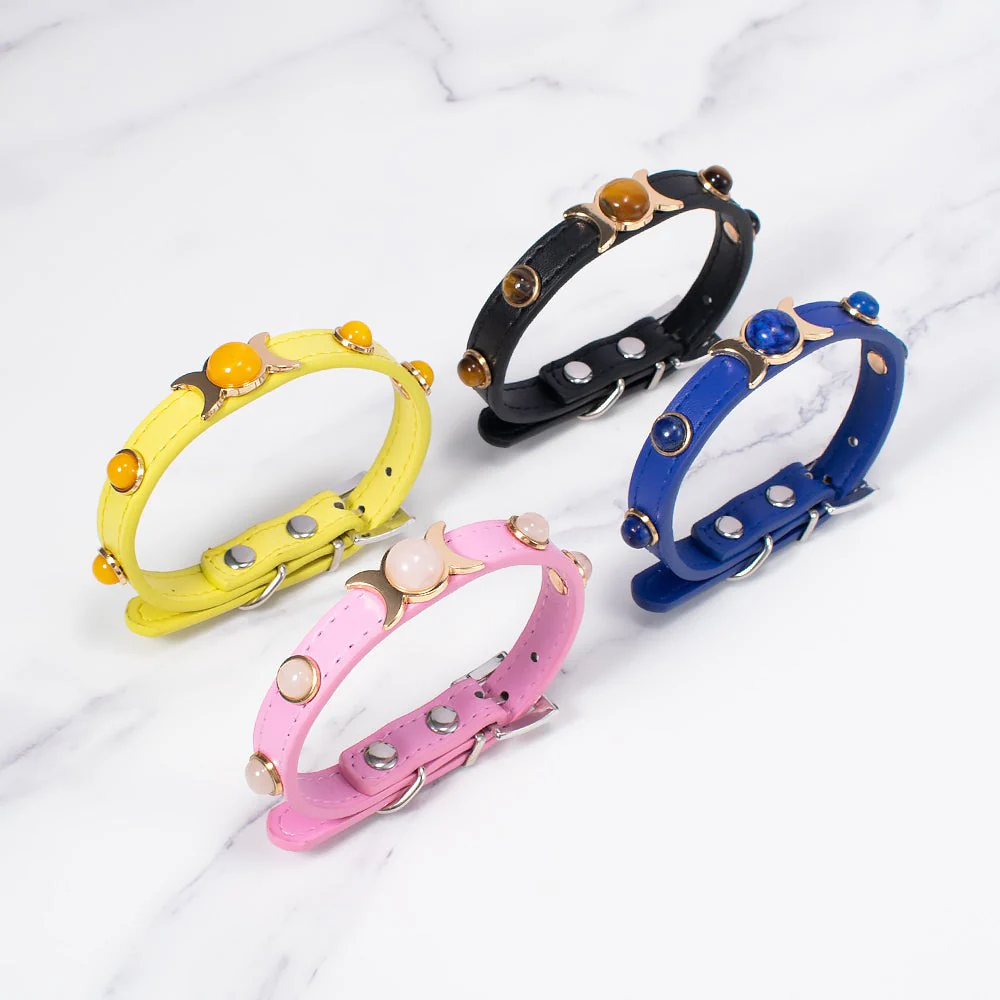 Rose Quartz Pet Collar - Image 4