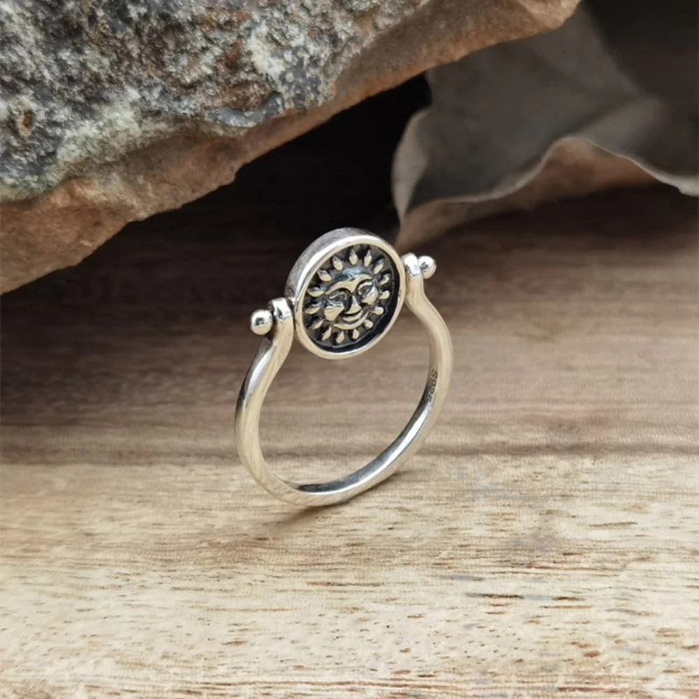 Rotating Sun and Moon Ring - Image 3