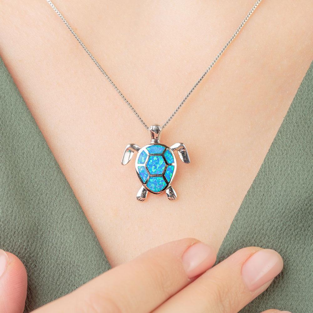 Save the Sea Turtle Necklace - Image 2