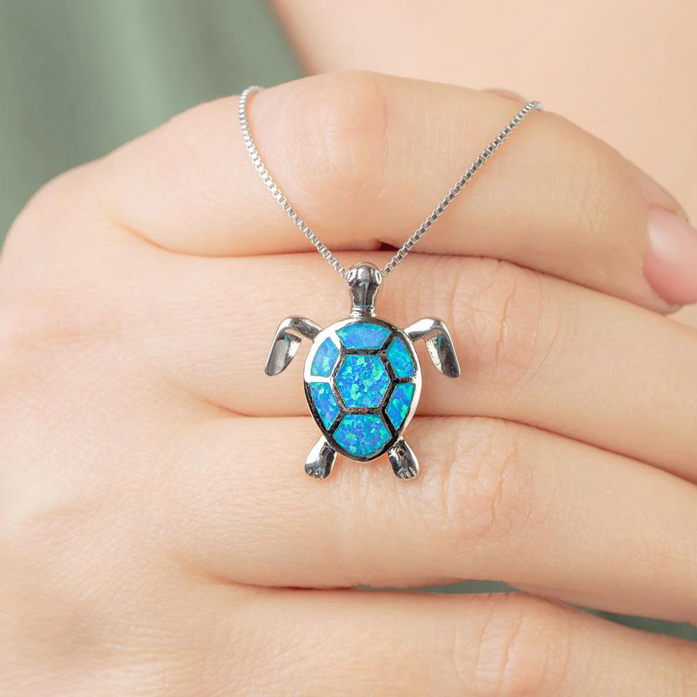 Save the Sea Turtle Necklace - Image 3