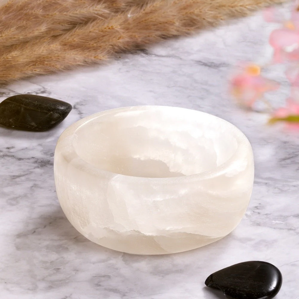 Selenite Crystal Bowl - Image 6