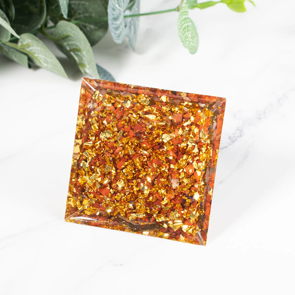 Seven Chakra Energy Orgone Pyramid - Image 3