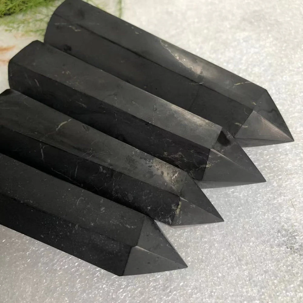 Shungite Crystal Stone Point - Image 3