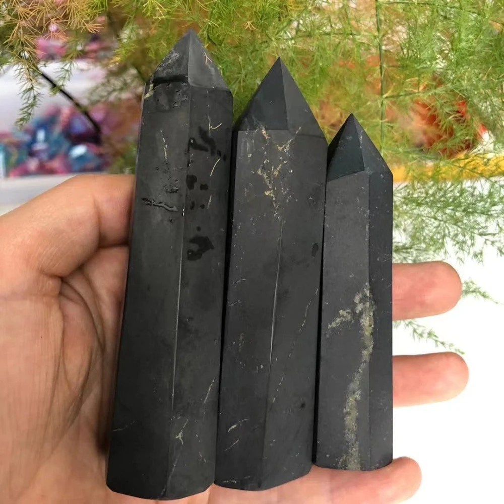 Shungite Crystal Stone Point - Image 4