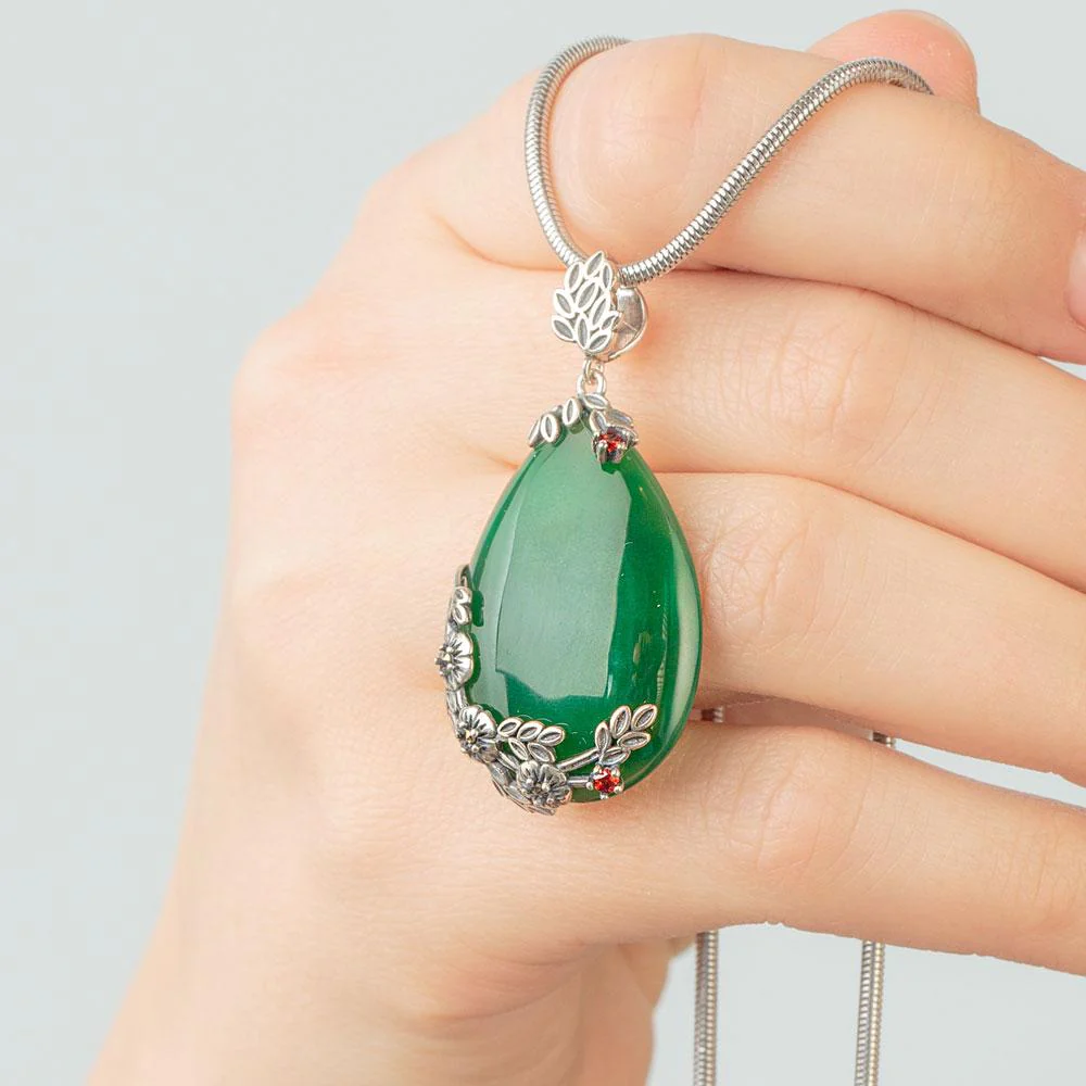 Silver Balance Necklace - Image 4