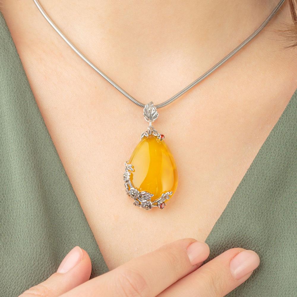 Silver Balance Necklace - Image 6