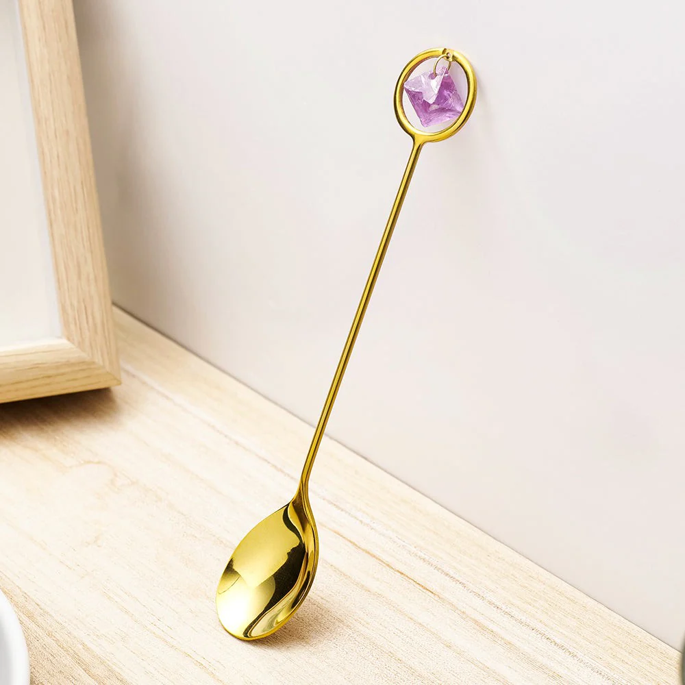 Small Natural Crystal Spoon - Image 5
