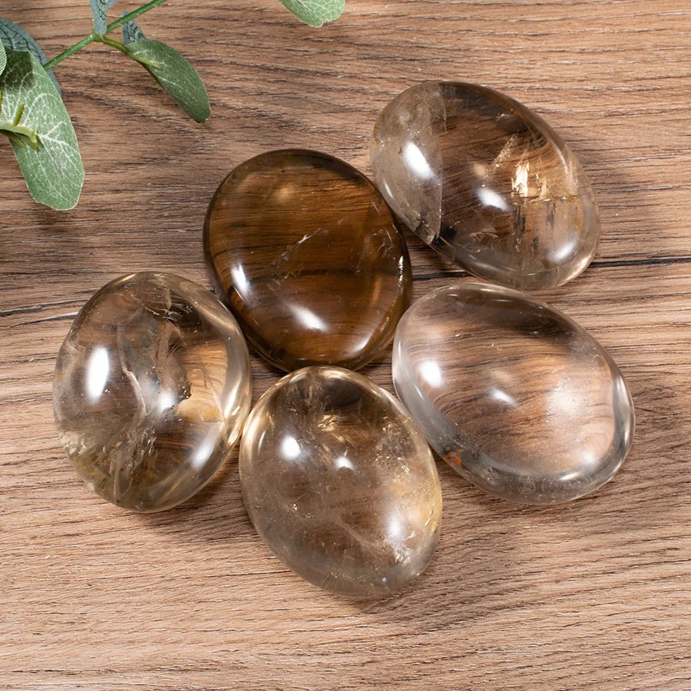 Smoky Quartz Palm Stone - Image 4