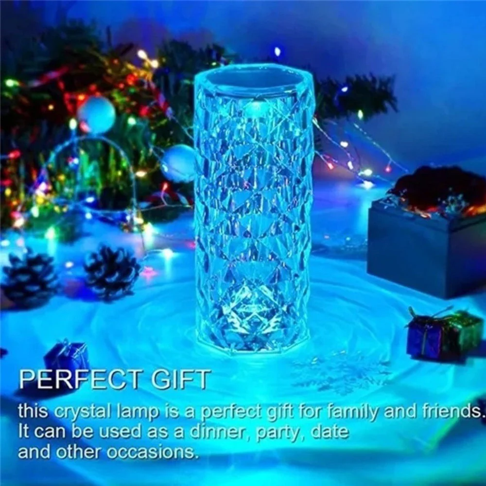 Sparkling Crystal Glass Lamp - Image 10