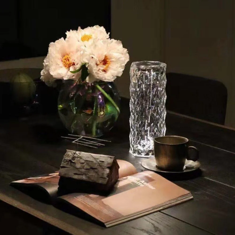 Sparkling Crystal Glass Lamp - Image 7