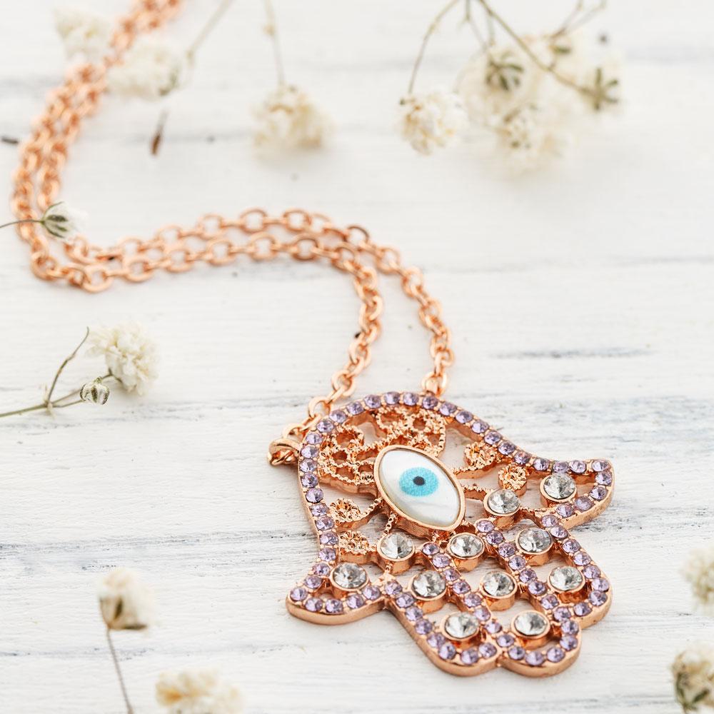 Hamsa Eye Necklace - Image 10