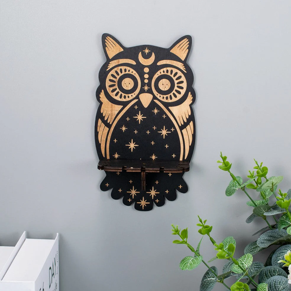 Spirit Animal Crystal Altar Display Shelf - Image 4