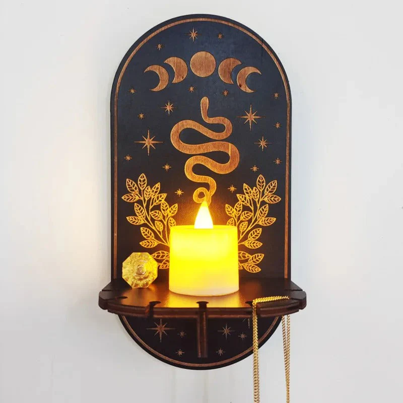 Spirit Animal Crystal Altar Display Shelf - Image 6