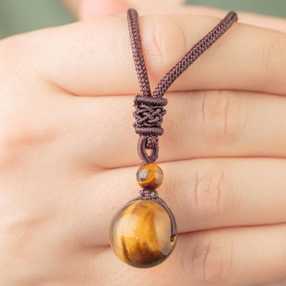 Tiger's Eye Stone Necklace - Image 2