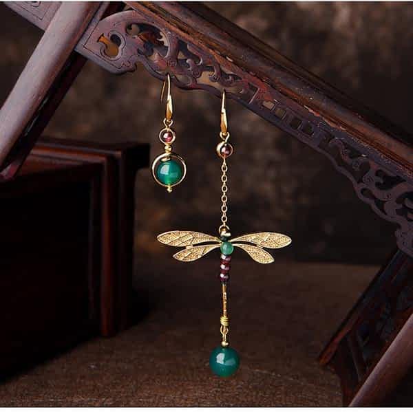 Vintage Dragonfly Earrings - Image 3