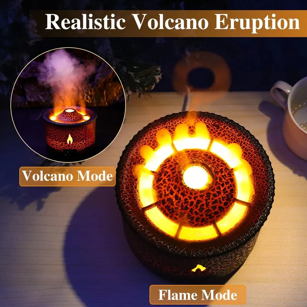 Volcano Flame Essential Oil Aroma Diffuser - Image 4