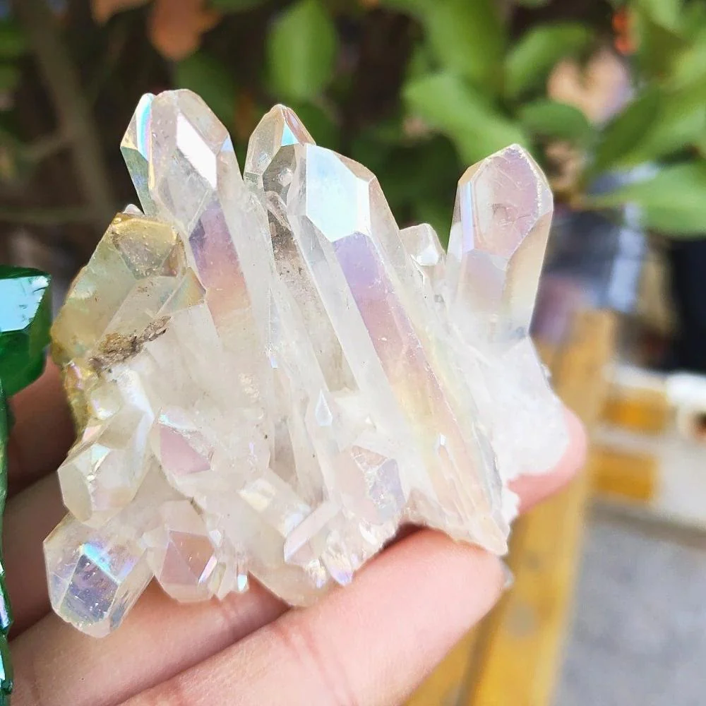 White Angel Raw Clear Quartz Crystal - Image 2