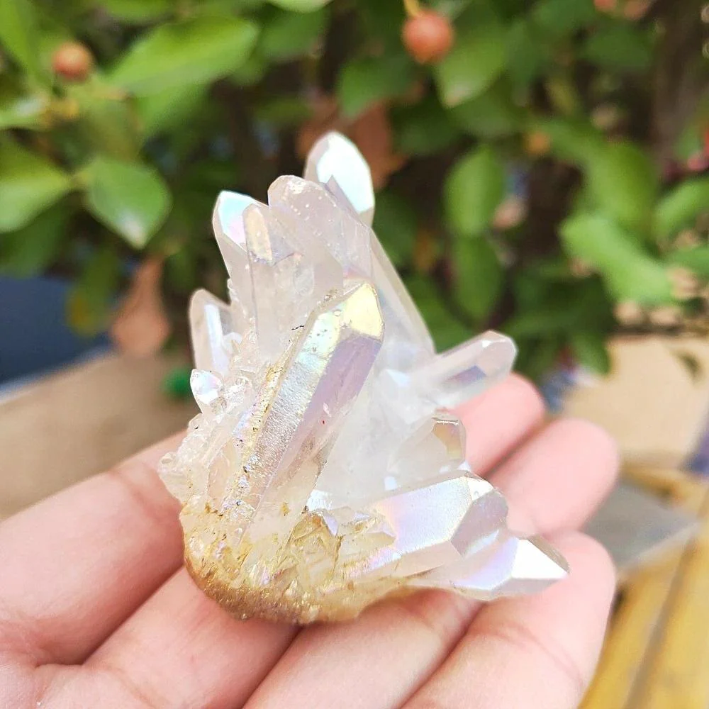 White Angel Raw Clear Quartz Crystal - Image 4