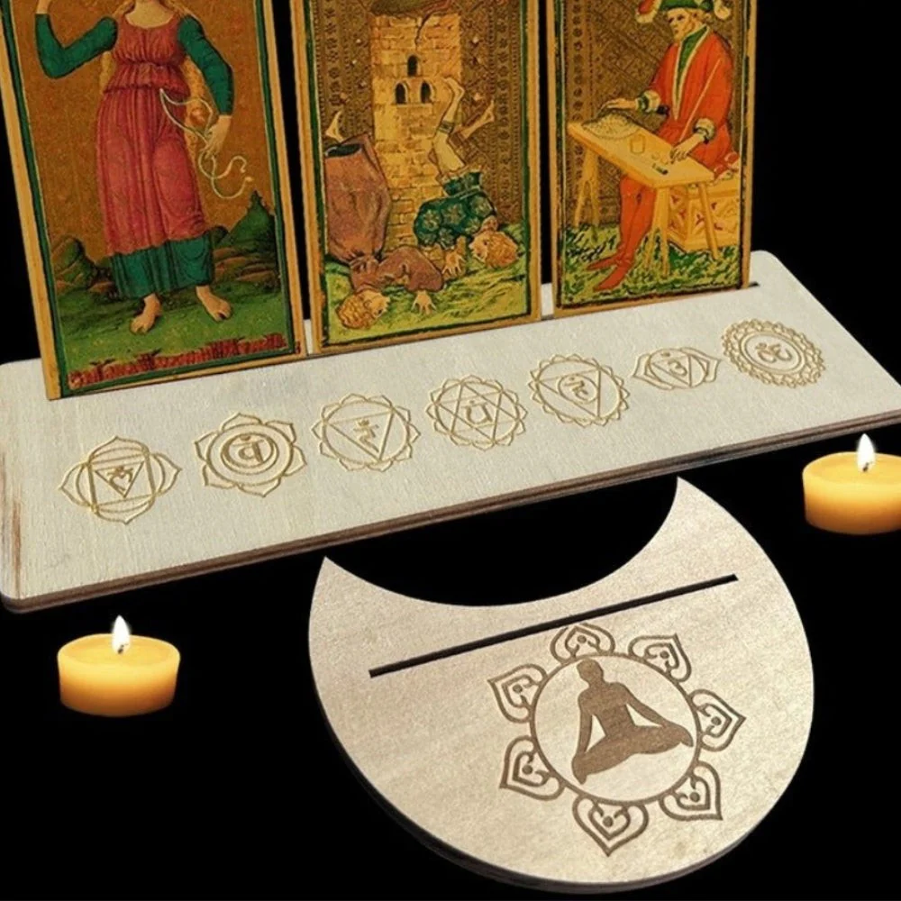 Wooden Tarot Card Divination Altar - Image 3