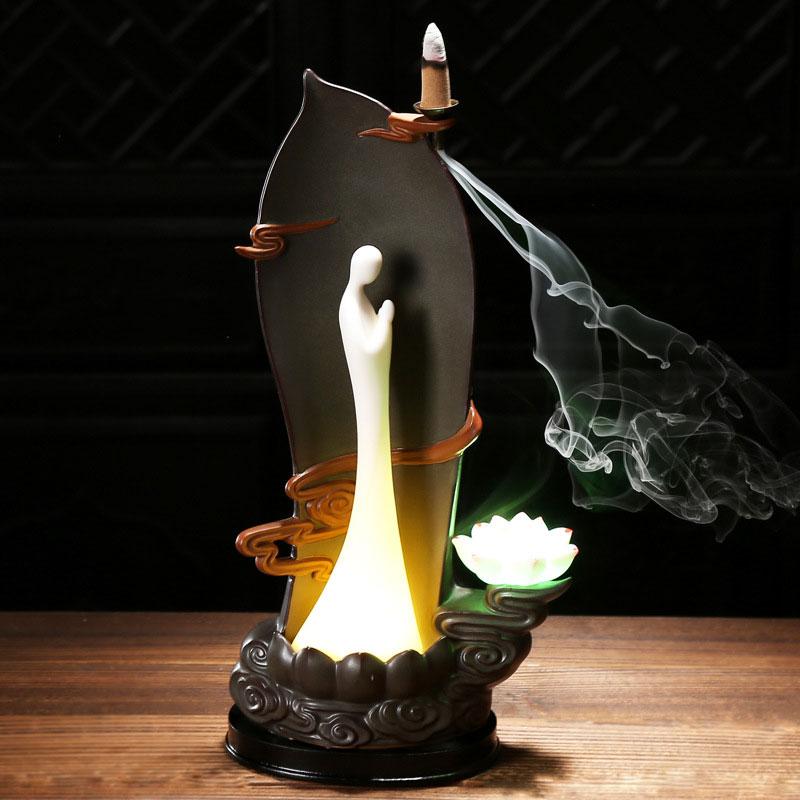 Zen Oriental Incense Burner - Image 2